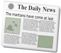 The Daily News The martians have come at last Lorem Ipsum is simply dummy text of the printing and typesetting industry. Lorem Ipsum has been the industry's standard dummy text ever since the 1500s, when an unknown printer took a galley of type and scrambled it to make a type specimen book. It has survived not only five centuries , but also the leap into electronic Lorem Ipsum is simply dummy text of the printing and typesetting industry. Lorem Ipsum has been the industry's standard dummy text ever since the 1500s, when an unknown printer took a galley of type and scrambled it to make a type specimen book. It has survived not only five centuries , but also the leap into electronic Lorem Ipsum is simply dummy text of the printing and typesetting industry. Lorem Ipsum has been the industry's standard dummy text ever since the 1500s, when an unknown printer took a galley of type and scrambled it to make a type specimen book. It has survived not only five centuries , but also the leap into electronic Lorem Ipsum is simply dummy text of the printing and typesetting industry. Lorem Ipsum has been the industry's standard dummy text ever since the 1500s, when an unknown printer took a galley of type and scrambled it to make a type specimen book. It h